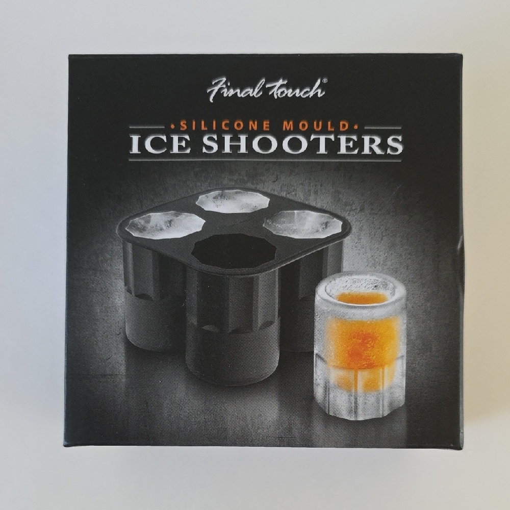 FINAL TOUCH Black Silicone Ice Shooter Mold